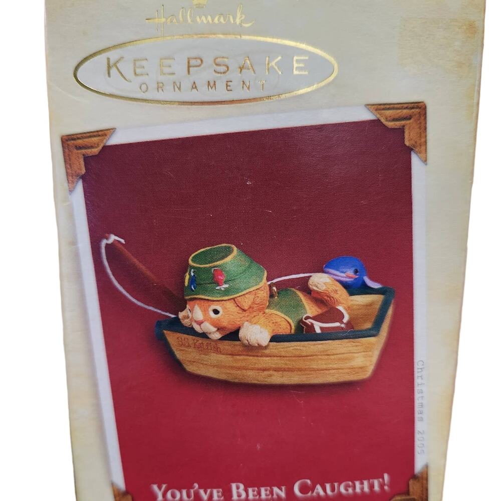 Hallmark Keepsake Ornament "You've Been Caught!" 2005